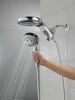 HydroRain&reg; H<sub>2</sub>Okinetic&reg; 5-Setting Two-in-One Shower Head