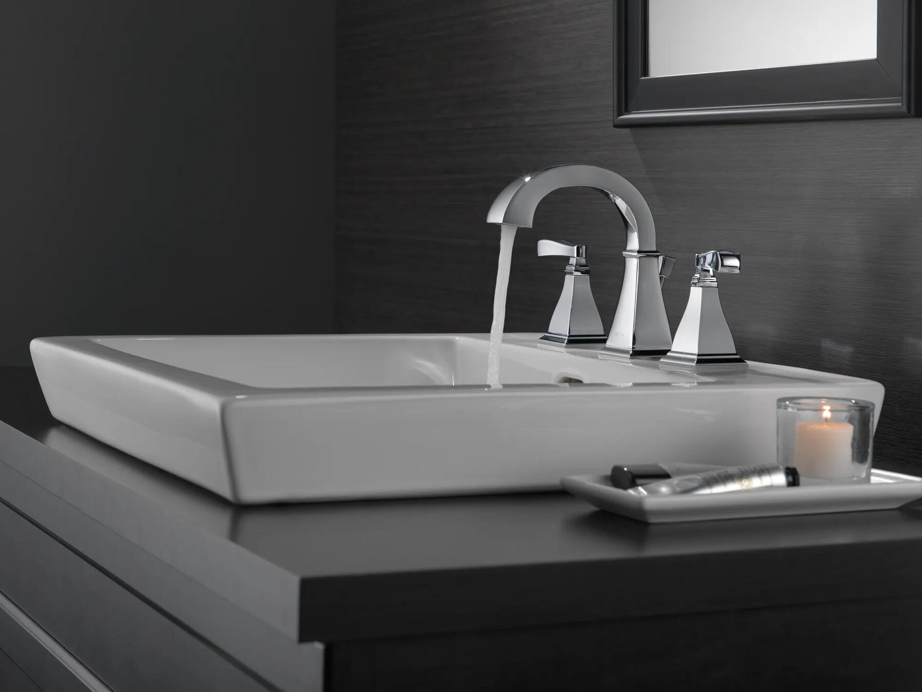Two Handle Widespread Bathroom Faucet