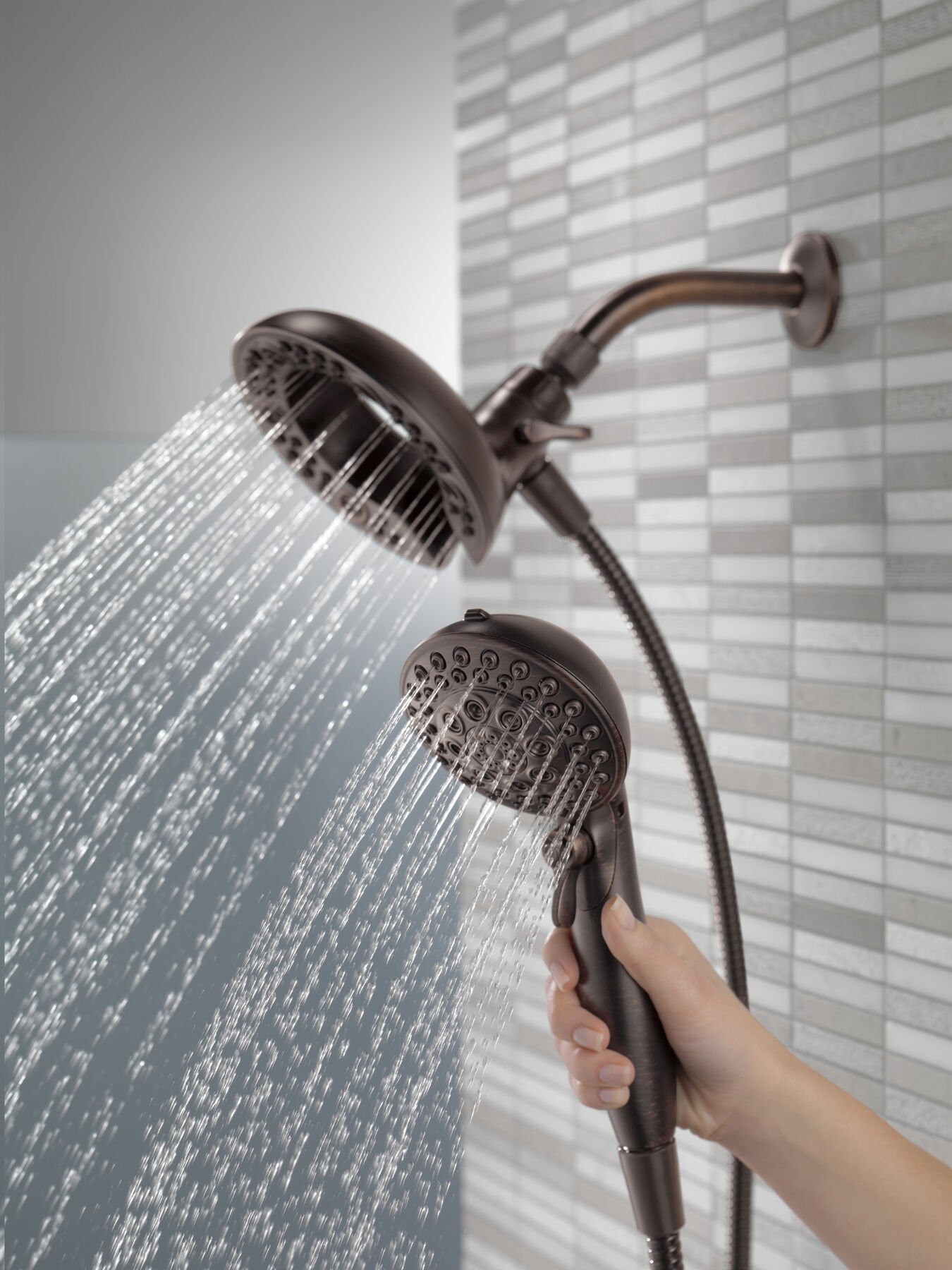 In2ition&reg; 5-Setting Two-in-One Shower