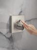 Angular Modern Push-Button Shower