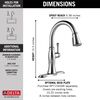 Single Handle Pull-Down Kitchen Faucet with ShieldSpray&reg; Technology (Recertified)