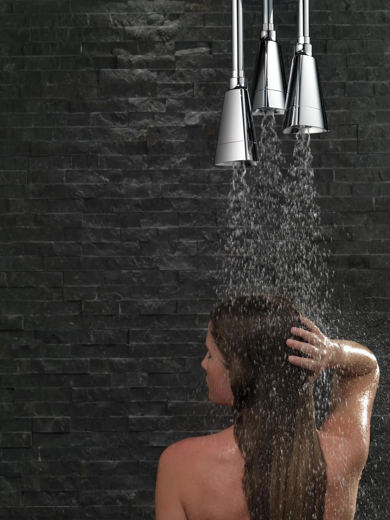 Zura H2OKinetic Pendant Raincan Shower Head