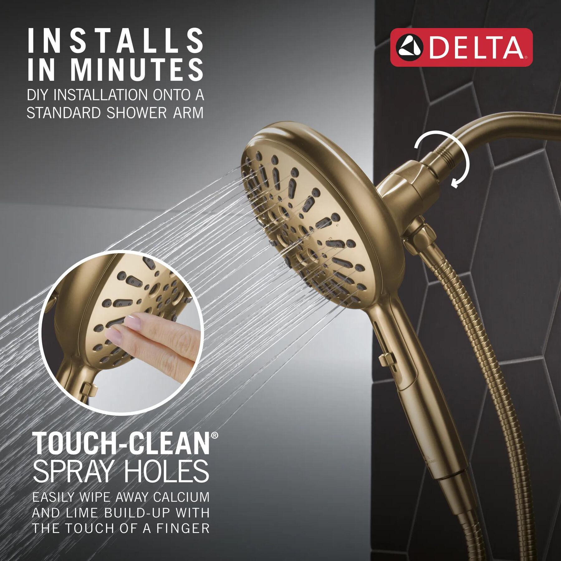 7s SureDock&reg; Magnetic Handshower 1.75 GPM (Recertified)