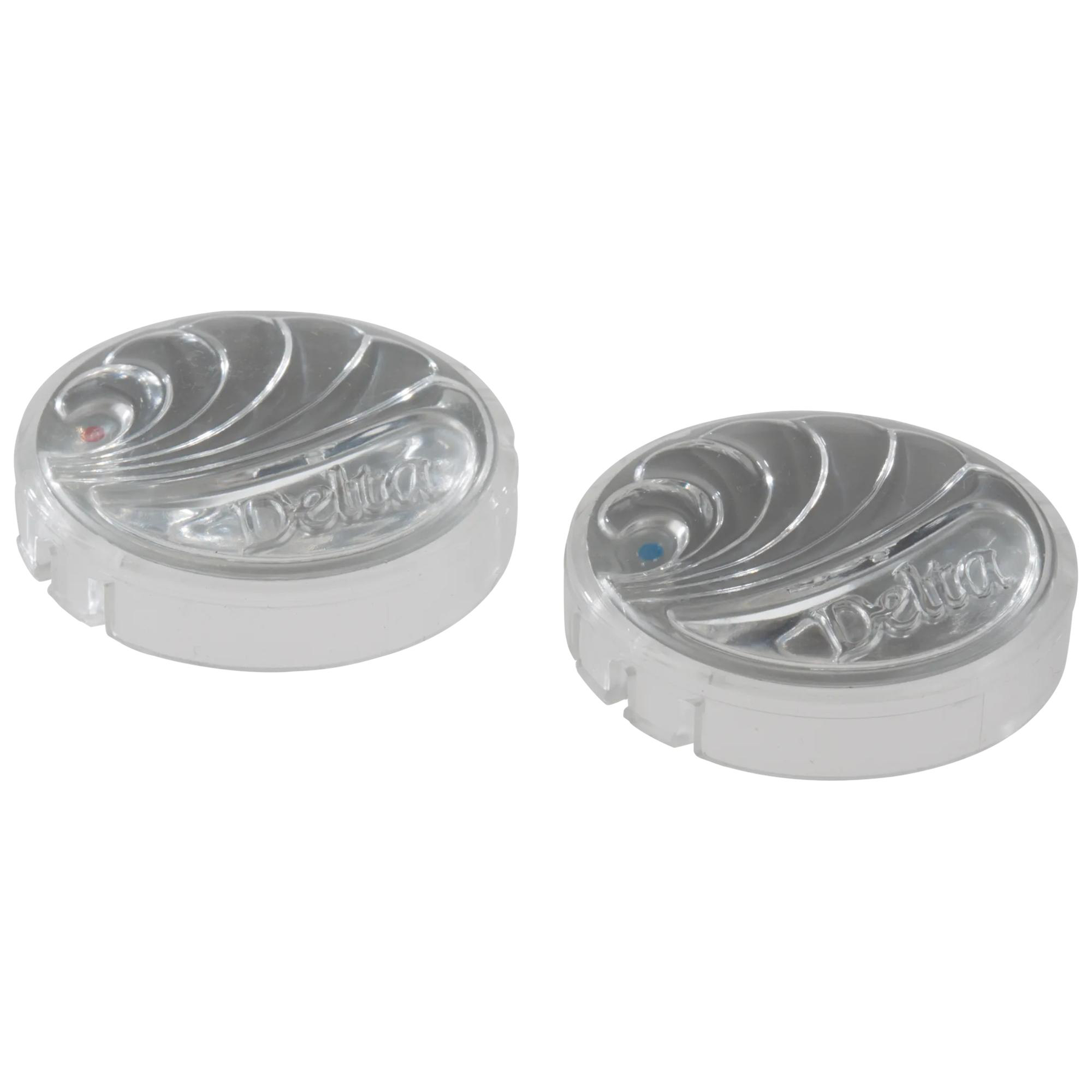 Button Set - Hot / Cold - Clear