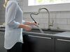 Single Handle Pull-Down Kitchen Faucet with Touch<sub>2</sub>O&reg; Technology Technology and Soap Dispenser