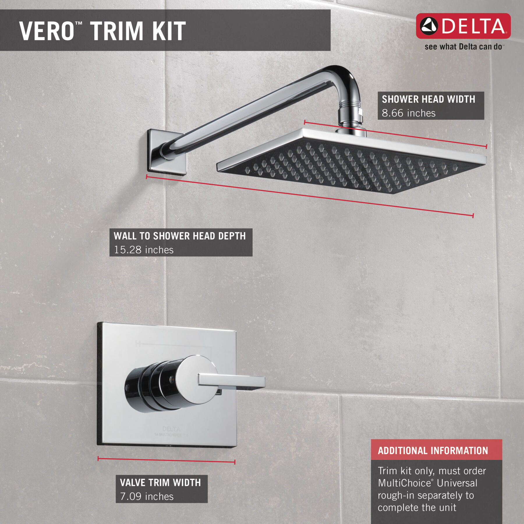 Shower Trim 14S (Recertified)