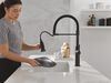 Single Handle Pull-Down Spring Kitchen Faucet