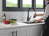 Single Handle Pull-Down Kitchen Faucet With ShieldSpray&reg; Technology