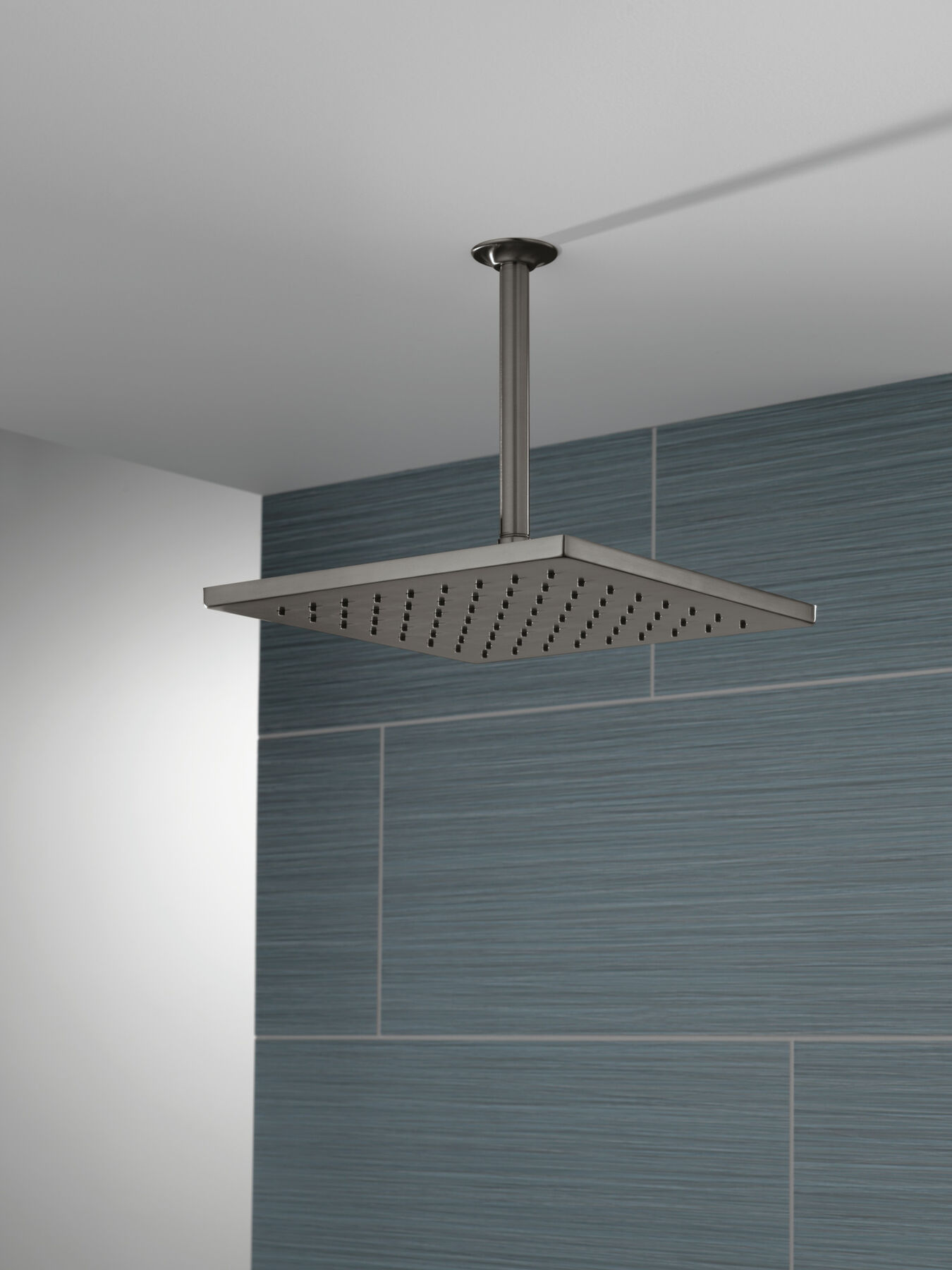 Single-Setting Metal Raincan Shower Head