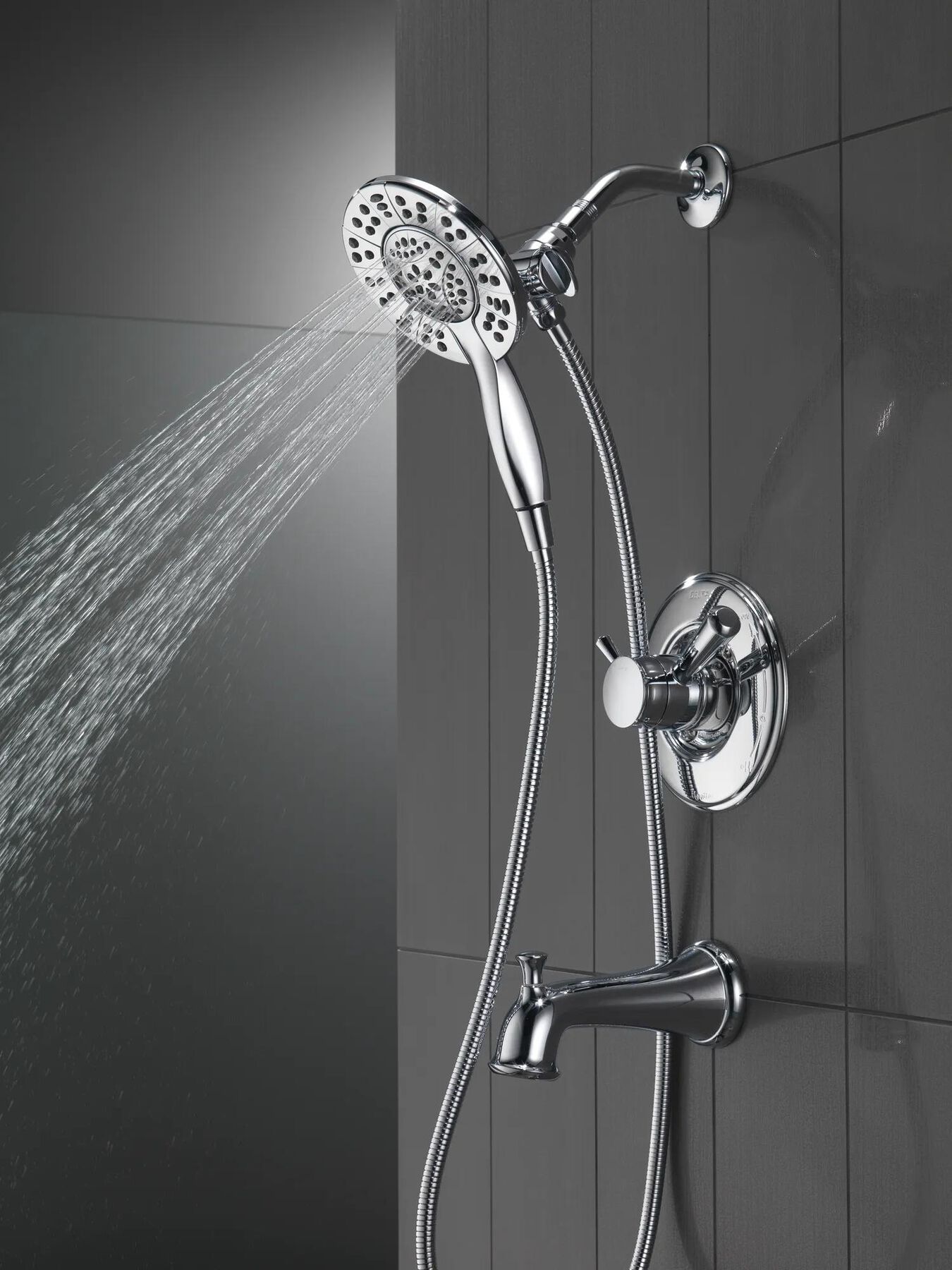 Monitor&reg; 17 Series Tub and Shower Trim with In2ition&reg; Two-in-One Shower
