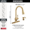 Pull-Down Kitchen 1 Handle with Soap Dispenser Bundle