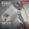 In2ition&reg; H<sub>2</sub>Okinetic&reg; 5-Setting Two-in-One Shower