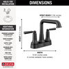 Centerset Bathroom Faucet (Recertified)
