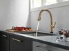 Single Handle Pull-Down Kitchen Faucet with Touch<sub>2</sub>O&reg; Technology Technology