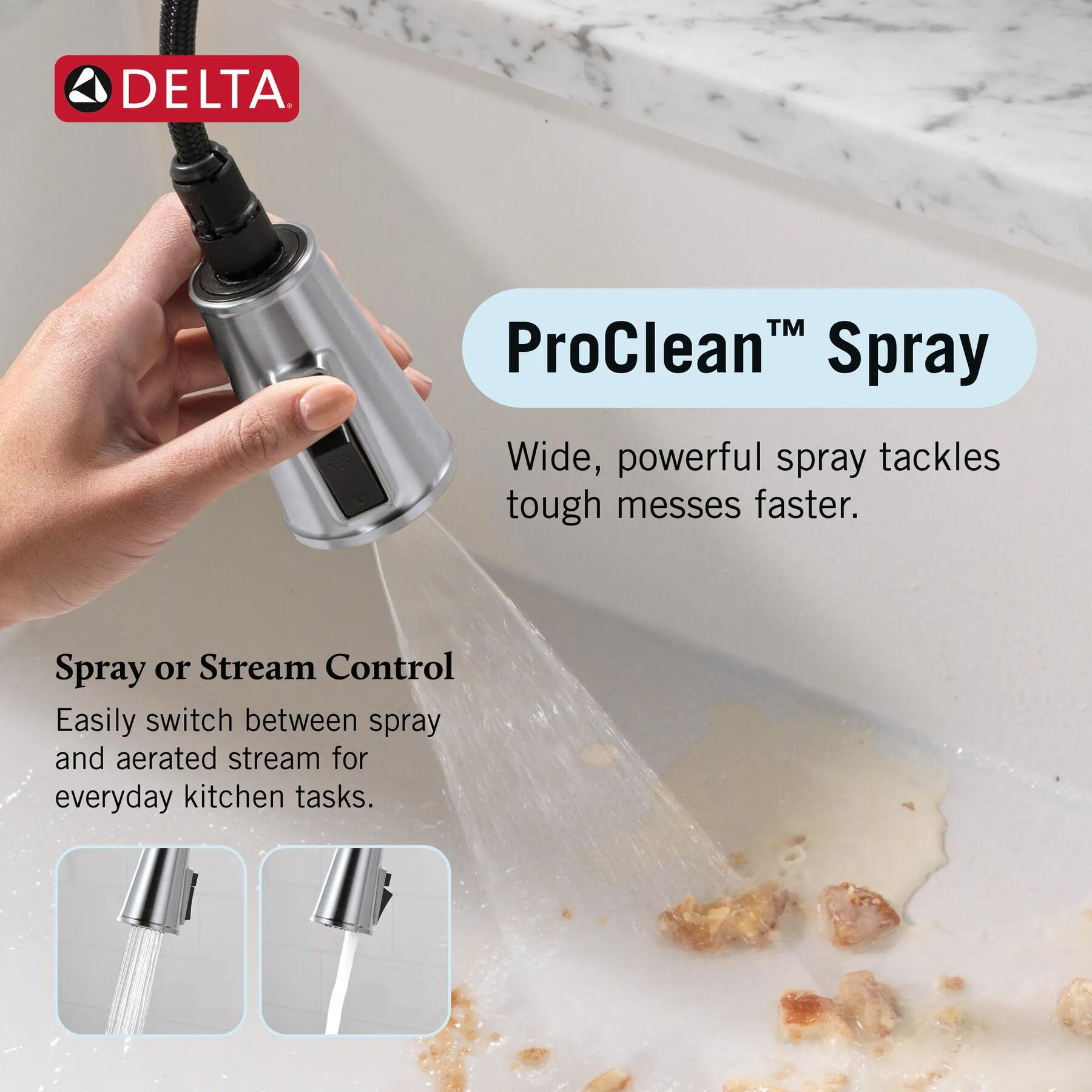 Single Handle Pull-Down Kitchen Faucet