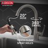 Single Handle Pull-Down Kitchen with Soap Dispenser and ShieldSpray Technology