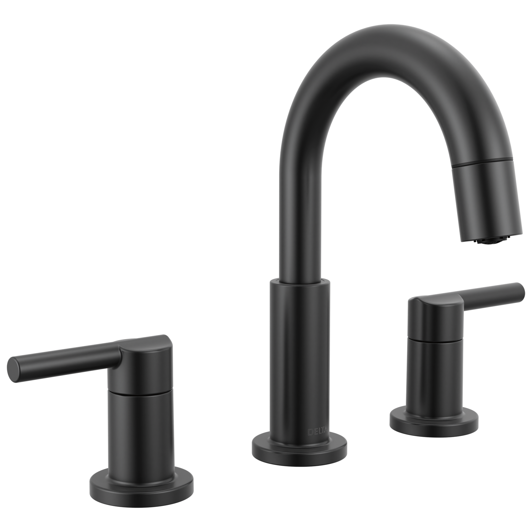 Two Handle Widespread Pull-Down Bathroom Faucet