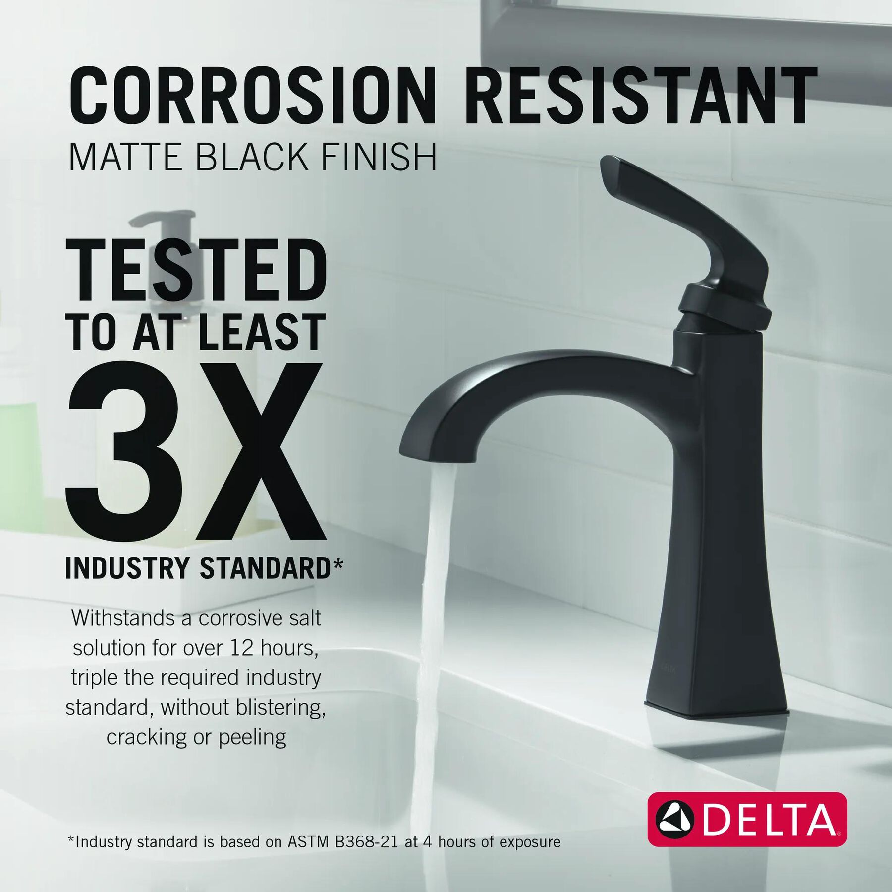 Single Handle Bathroom Faucet (Recertified)