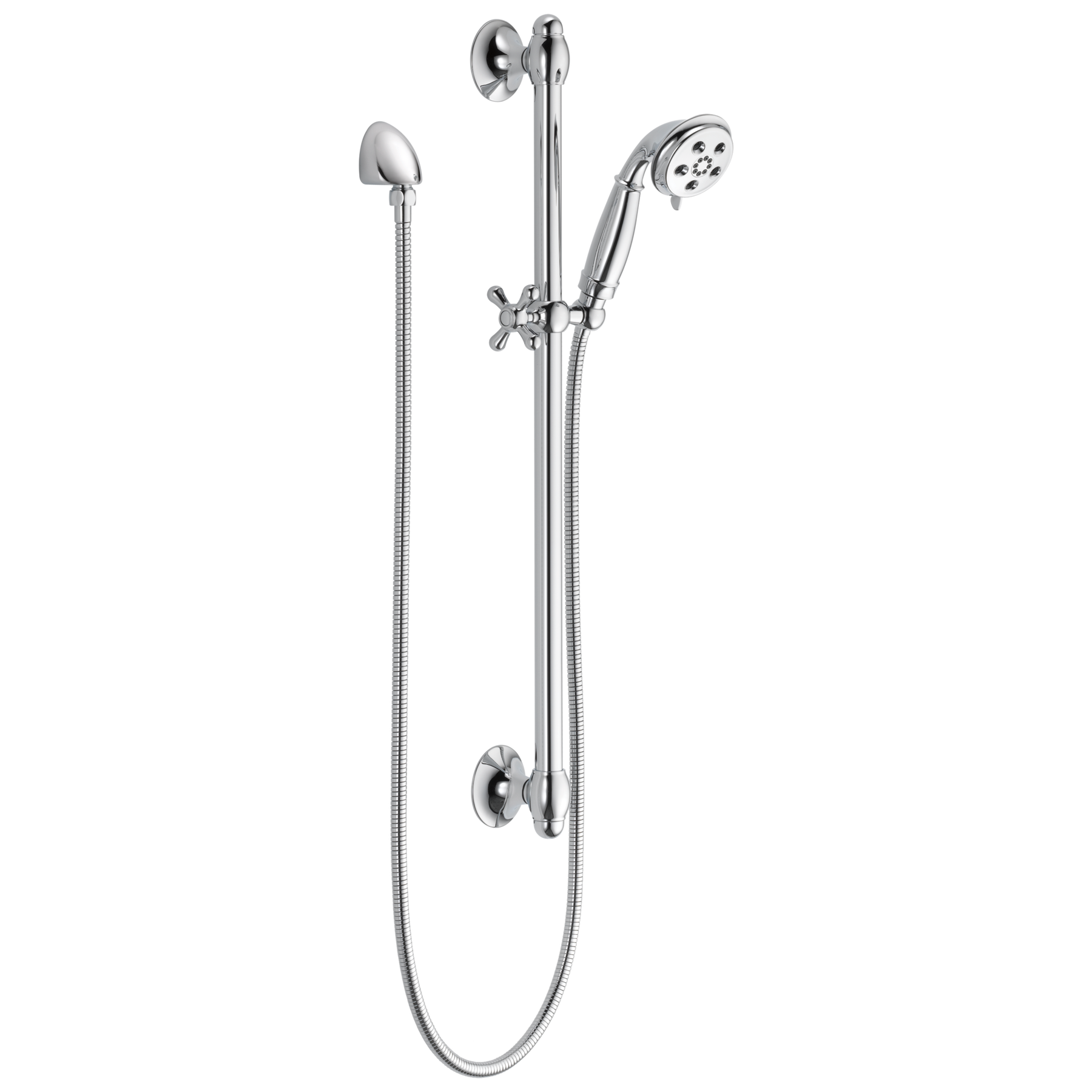 H<sub>2</sub>Okinetic&reg; 3-Setting Slide Bar Hand Shower (Recertified)