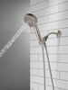 6-Setting Hand Shower with Cleaning Spray