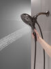 In2ition&reg; H<sub>2</sub>Okinetic&reg; 5-Setting Two-in-One Shower (Recertified)