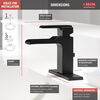 Single Handle Channel Bathroom Faucet (Recertified)