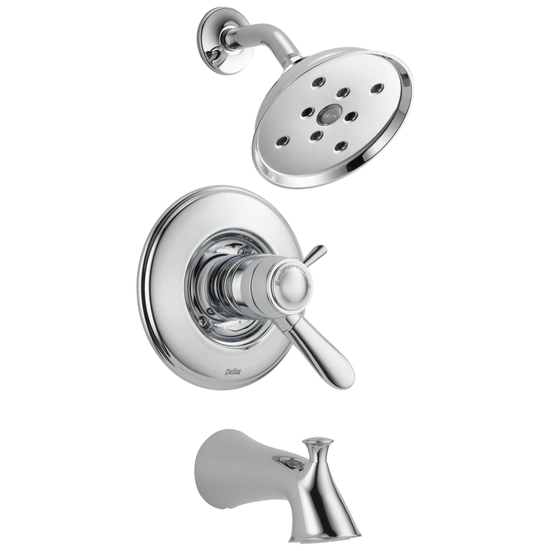 TempAssure&reg; 17T Series H<sub>2</sub>Okinetic&reg; Shower/Tub Trim