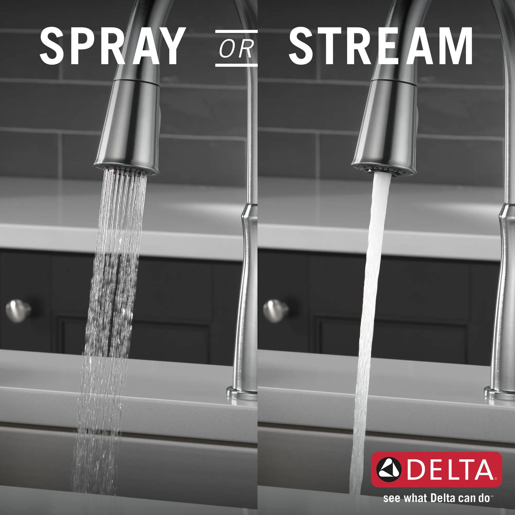 Single Handle Pull-Down Kitchen Faucet