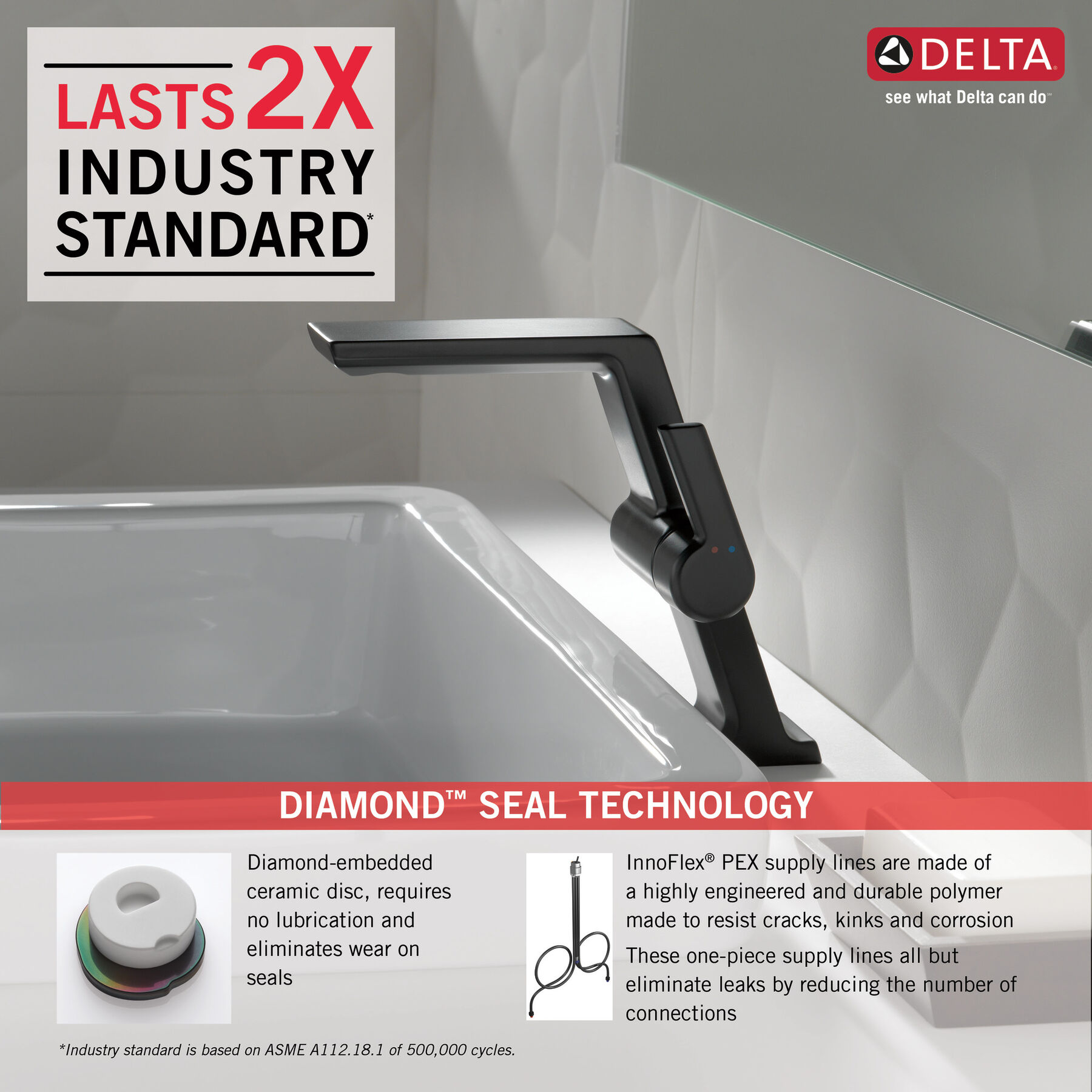 Single Handle Mid-Height Vessel Bathroom Faucet