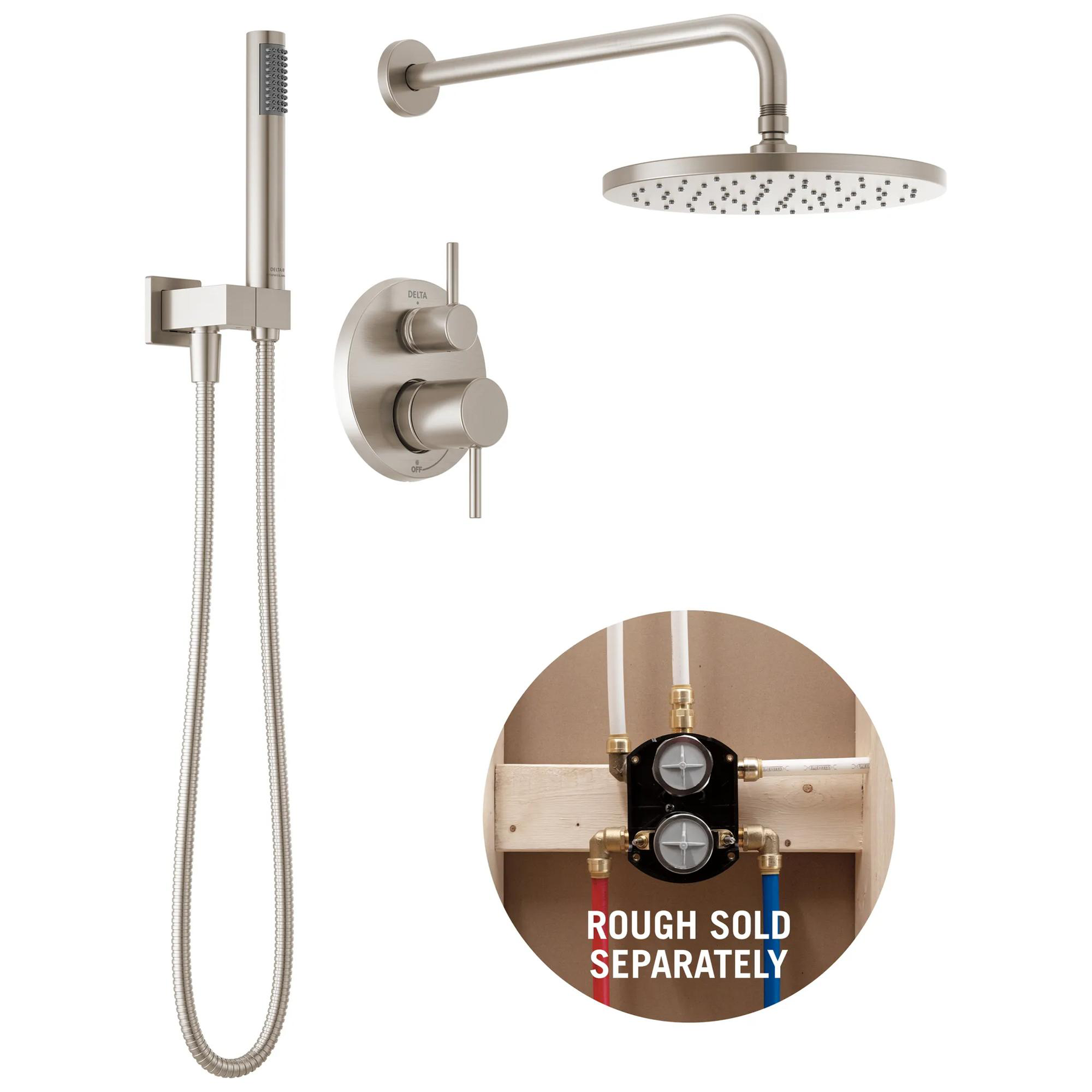 Monitor&reg; 14 Series Shower with Raincan & Hand Shower