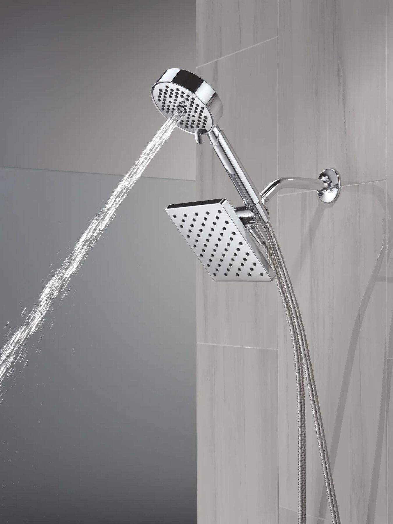 5-Setting Two-in-One Combination Shower