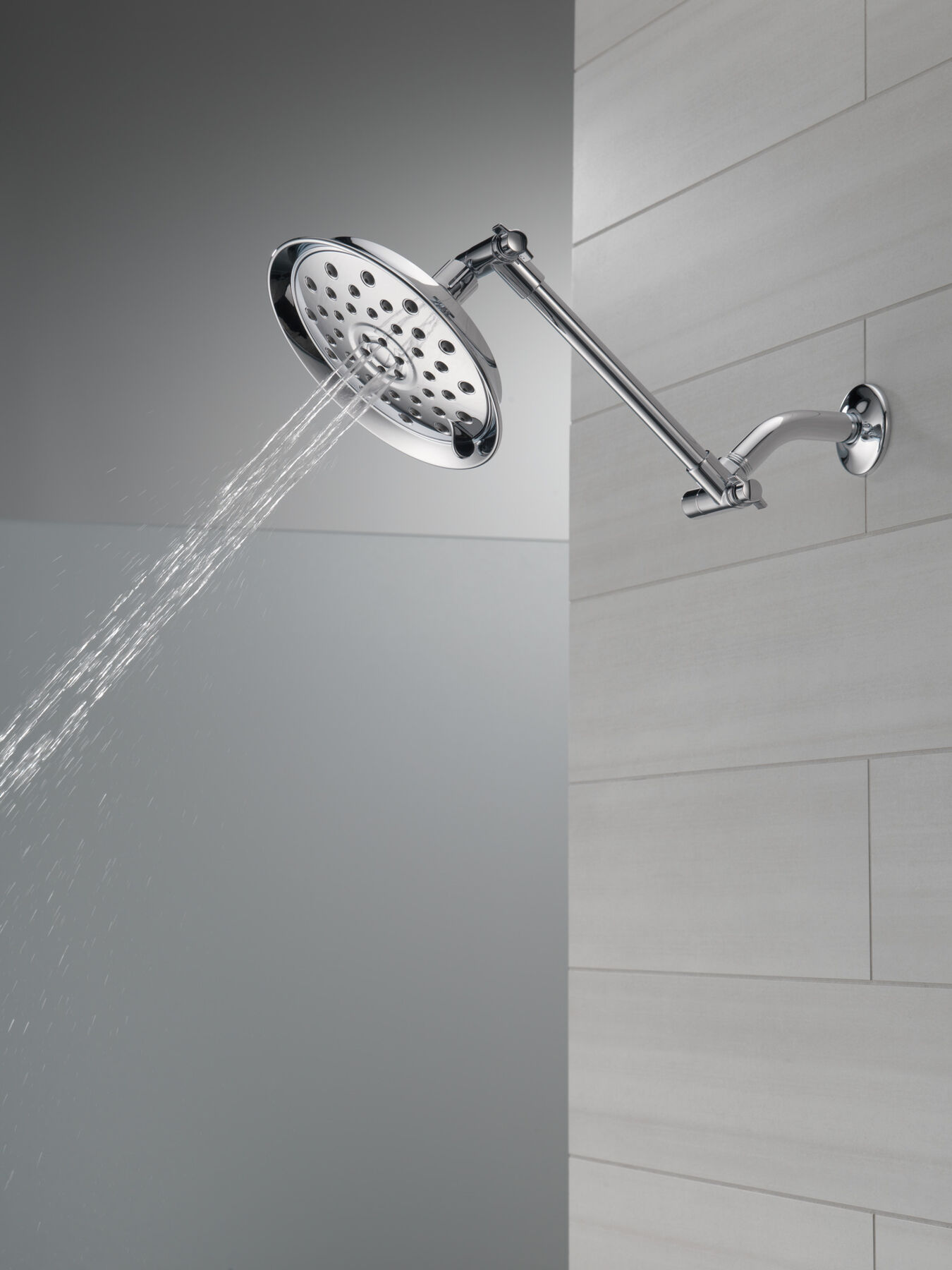 Bell Shower Head with Adjustable Arm Extender (Recertified)