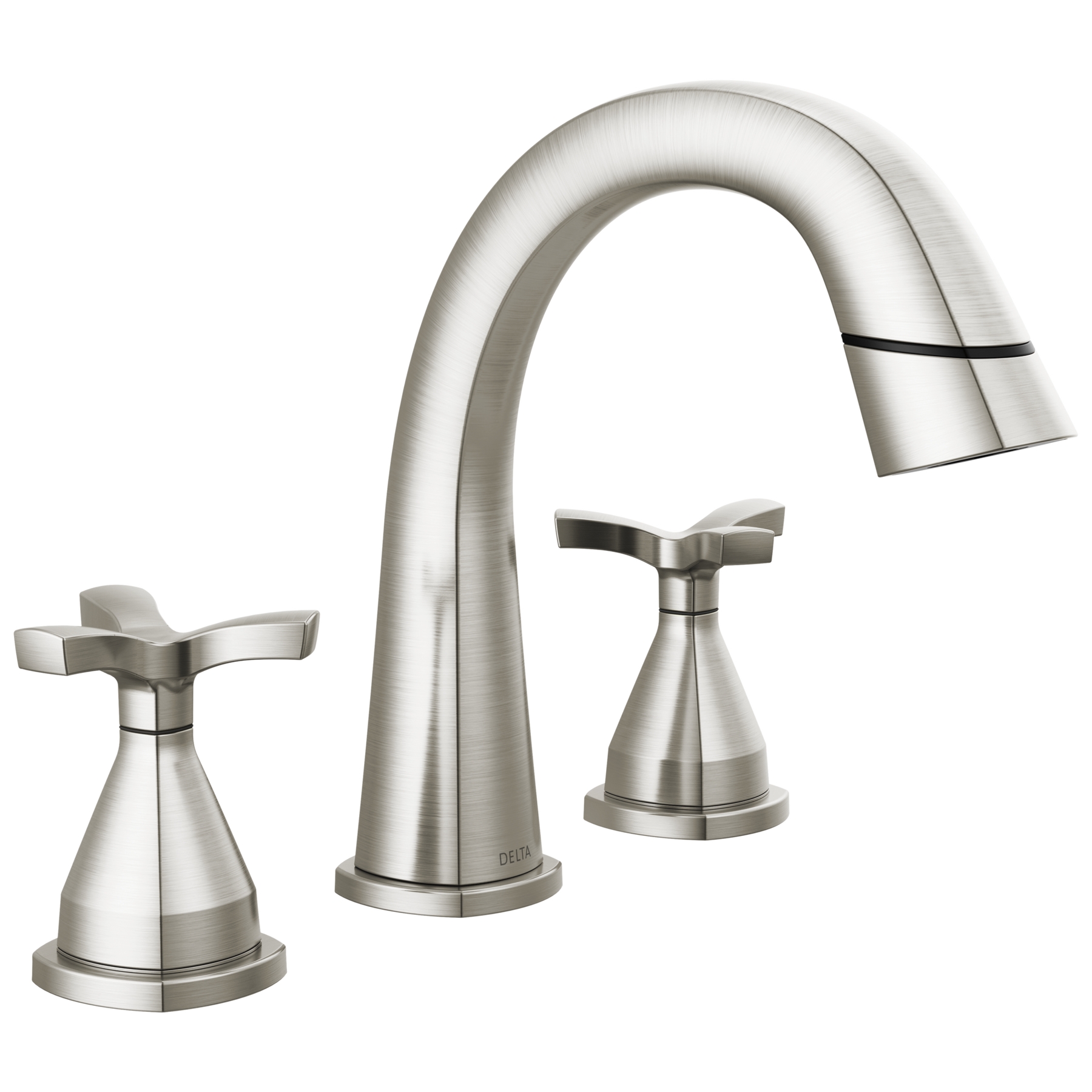Two Handle Widespread Pull Down Bathroom Faucet