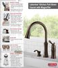 Pull-Down Kitchen Faucet with Soap Dispenser (Recertified)