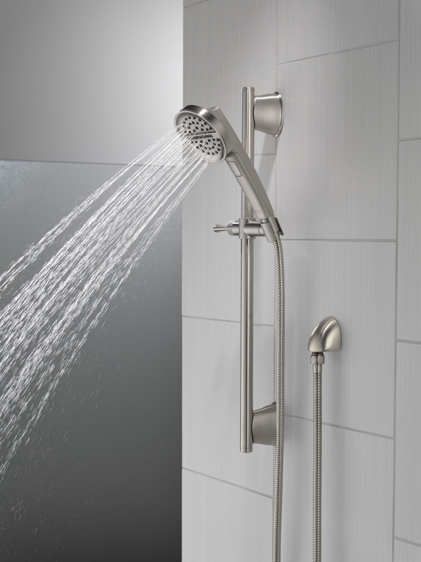 3-Setting Slide Bar Handshower