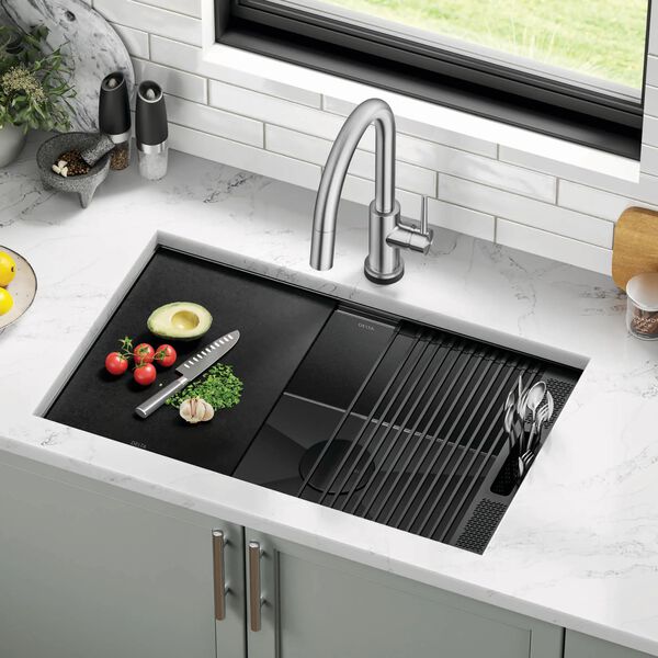 Lordear 30 Inch Undermount Kitchen Sink Workstation 16 Gauge Stainless Steel Under Counter Single Bowl Handmade Kitchen Sinks Basin 30x19x10 Inch Lordear 30 Inch Undermount Kitchen Sink Workstation 16 Gauge Stainless Steel Under Counter Single Bowl Handmade Kitchen Sinks Basin 30x19x10 Inch