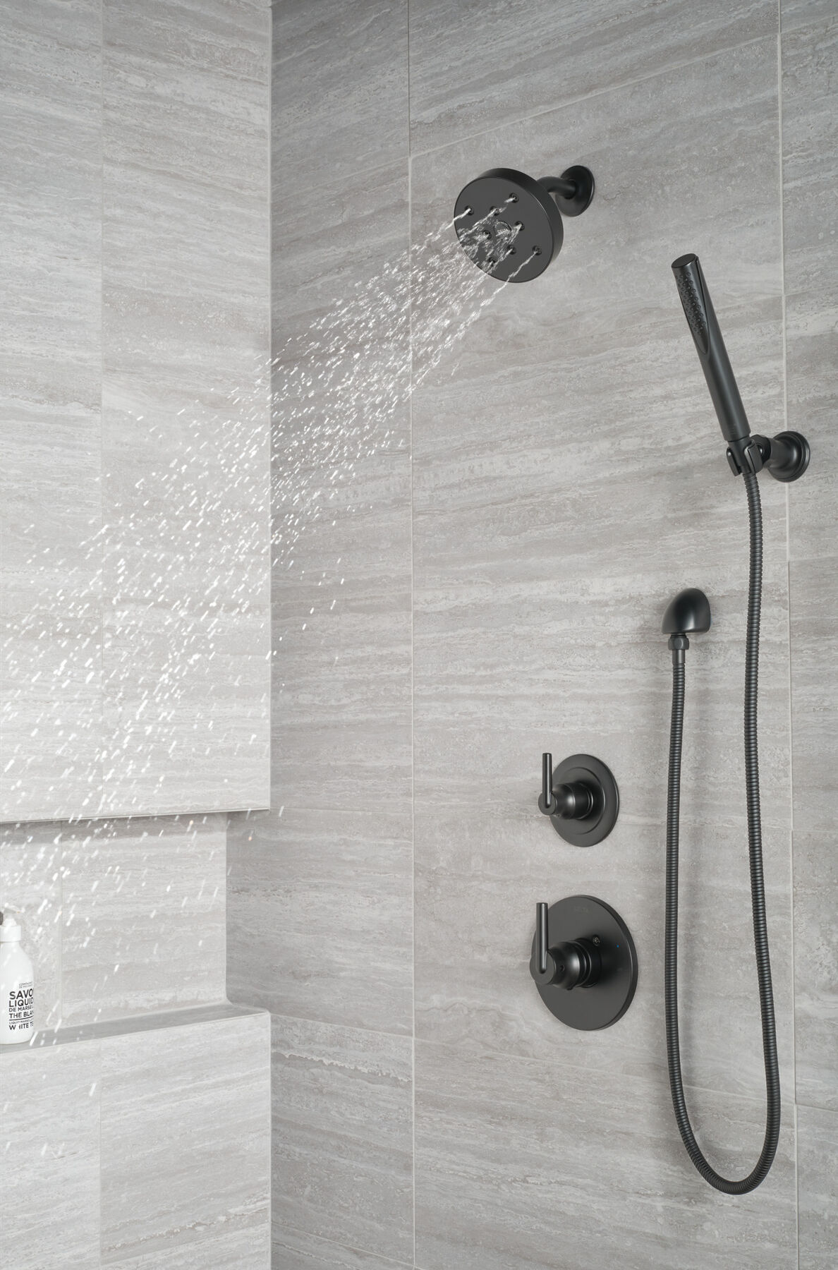 Premium Single-Setting Adjustable Wall Mount Hand Shower