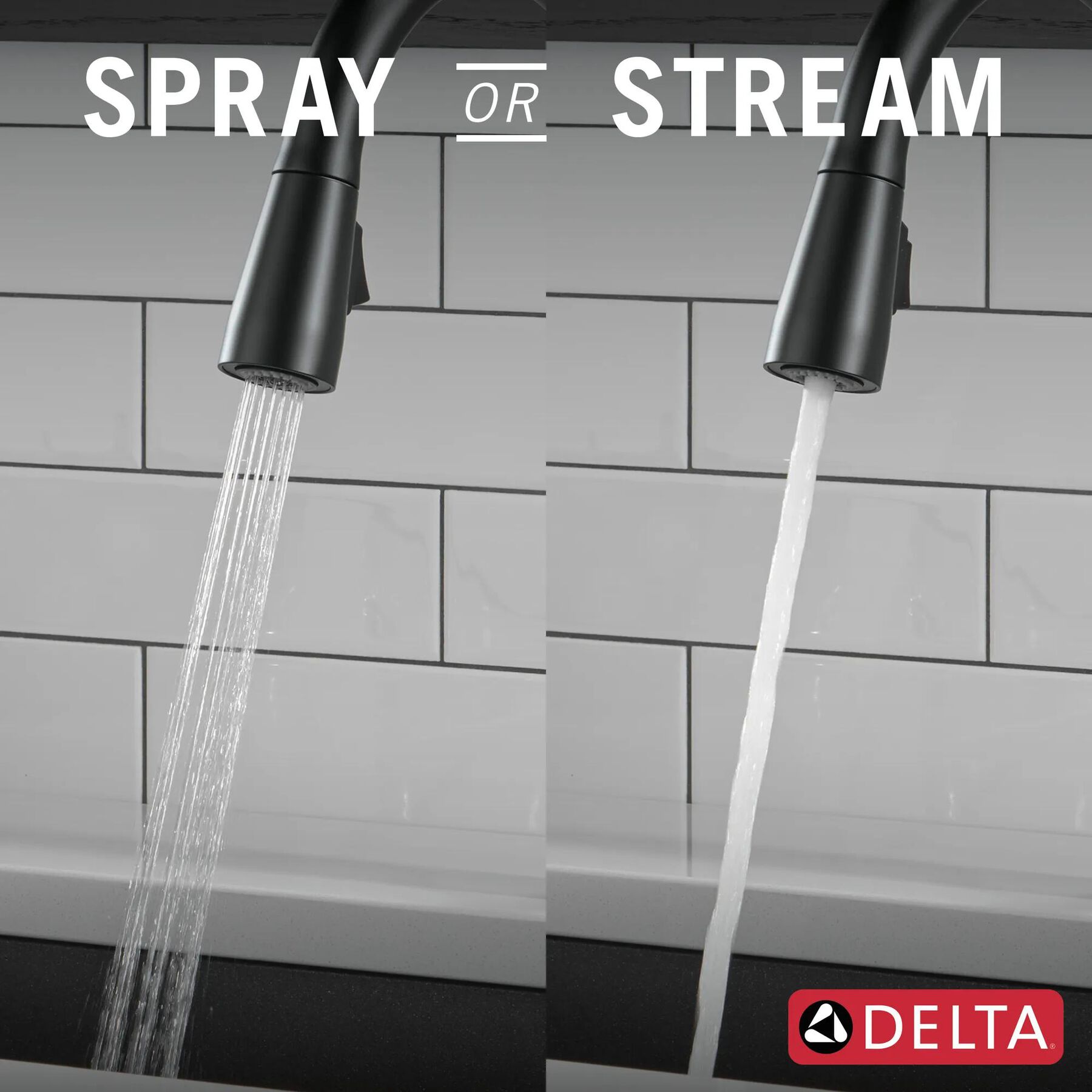 Touch<sub>2</sub>O&reg; Technology Kitchen Faucet with Touchless Technology