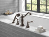 Metal Lever Handle Set - Roman Tub