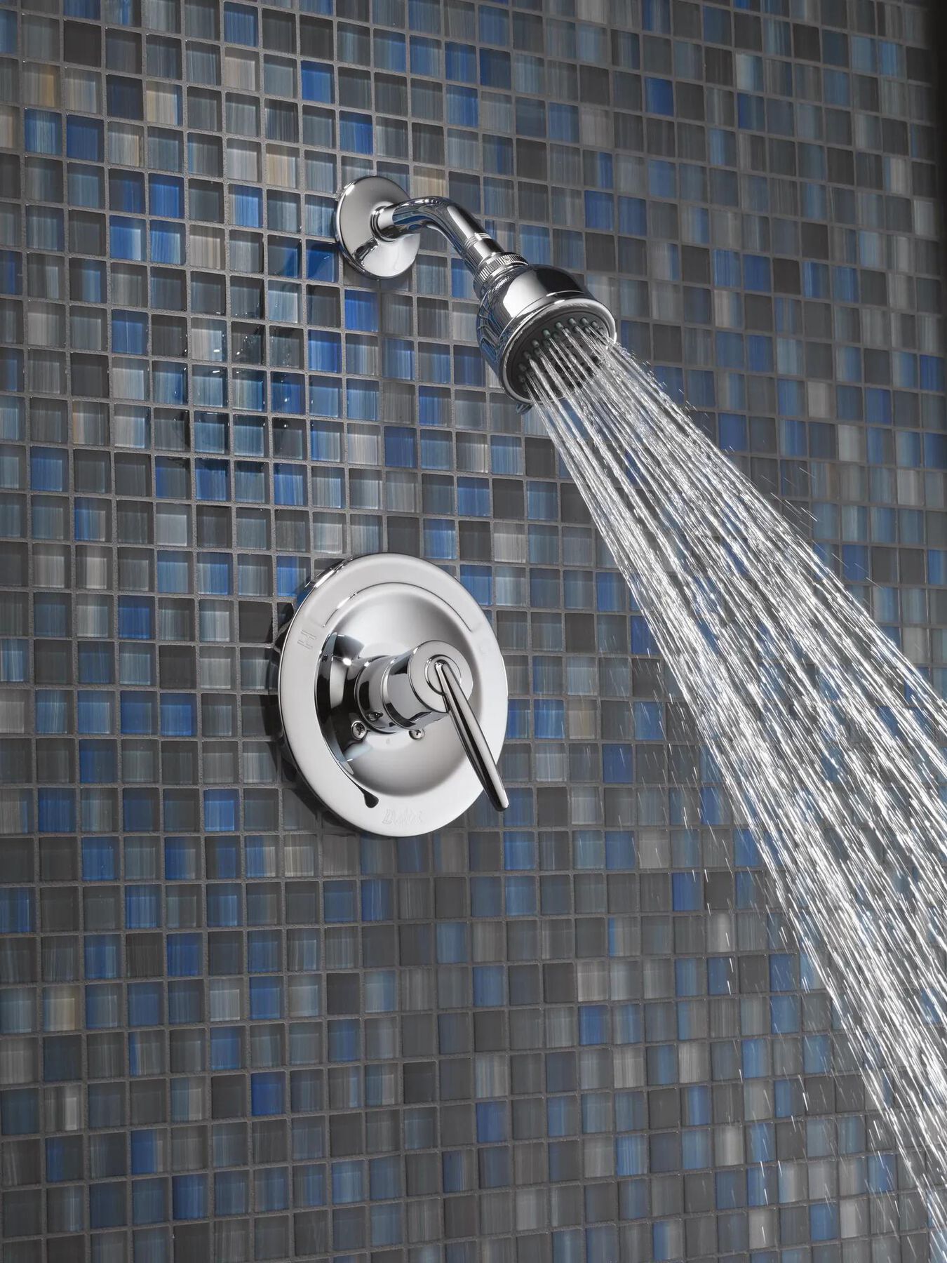 In-Wall Shower Only - Stick Handle; with 3F Shower Head Ceramic Valve System