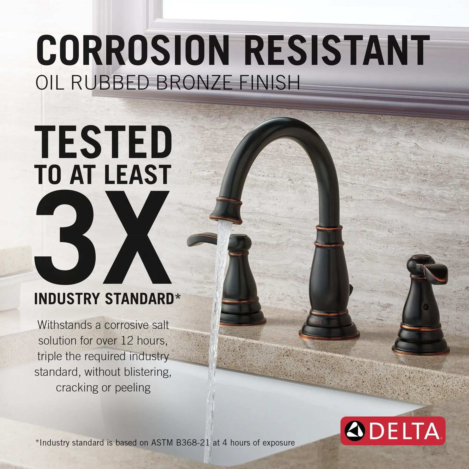 Two Handle Widespread Bathroom Faucet
