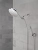 Adjustable Raincan Shower Head with Hand Shower