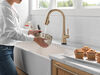 Single Handle Pull-Down Touch<sub>2</sub>O&reg; Technology Kitchen Faucet with Touchless Technology