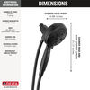 7-Setting SureDock&reg; Magnetic Hand Shower