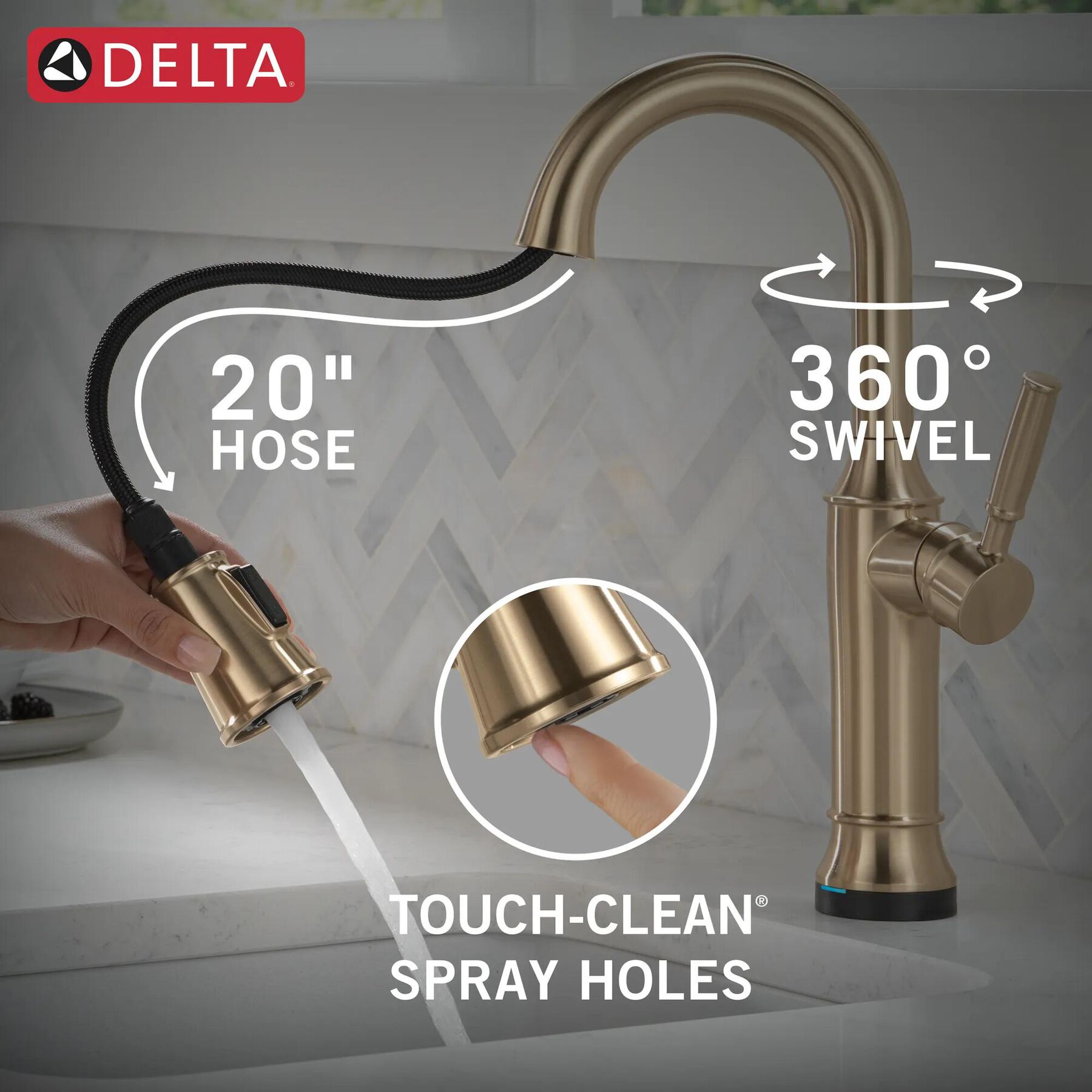 Touch2O&reg; Bar / Prep Faucet with Touchless Technology