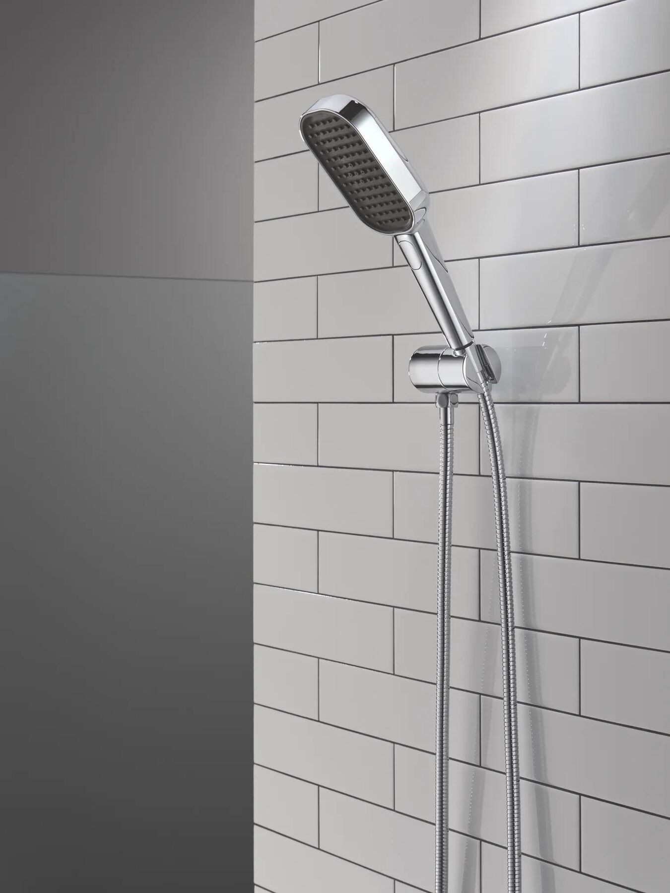 4-Setting Hand Shower with Silicone Spray Face and FeatherRain&trade; Spray