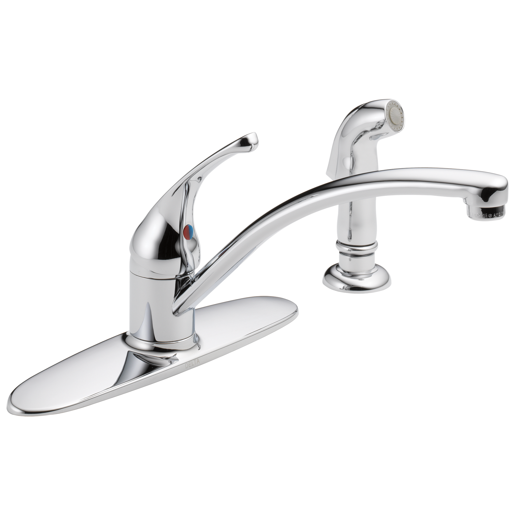Single Handle Kitchen Faucet with Spray