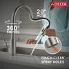 Single Handle Pull-Down Kitchen Faucet&nbsp;