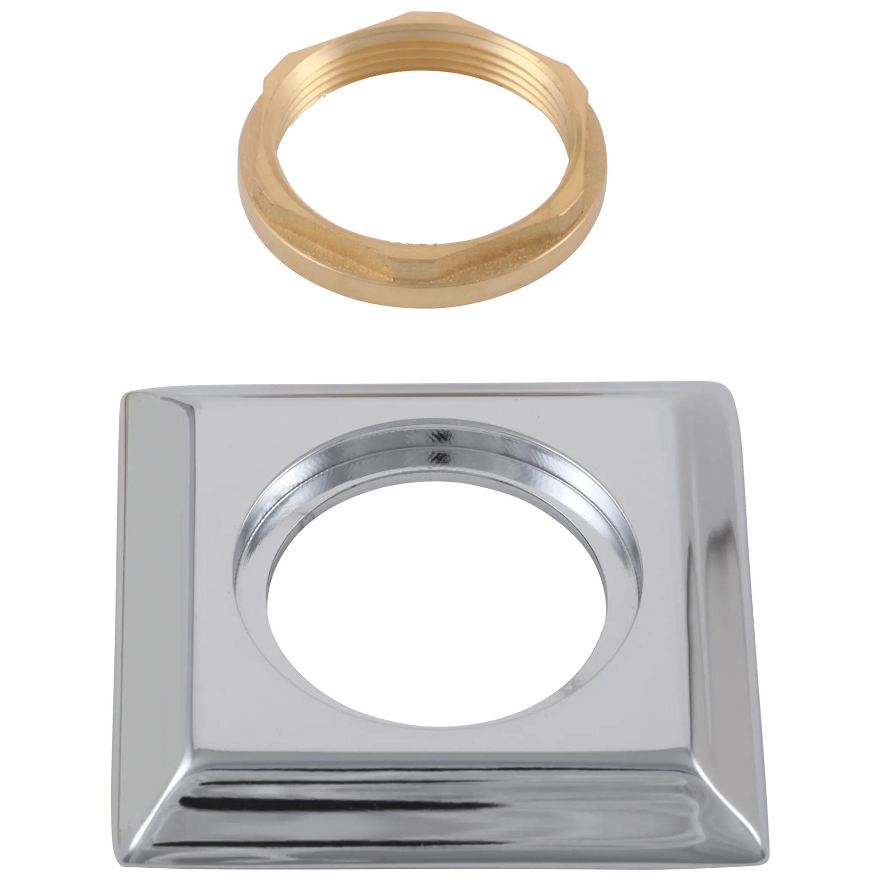 Handle Base, Nut & Gasket - Roman Tub