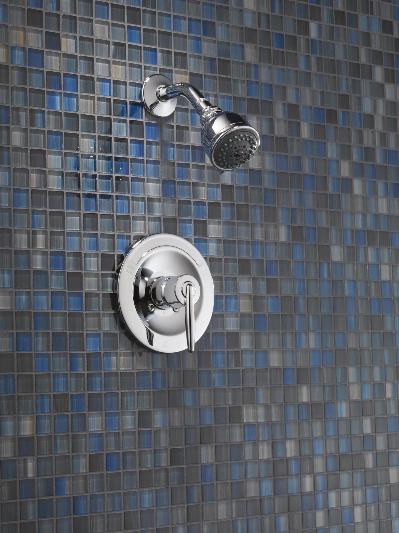 In-Wall Shower Only - Stick Handle; with 3F Shower Head Ceramic Valve System